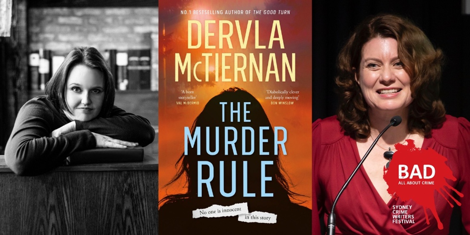 Banner image for Dervla McTiernan in Conversation: The Murder Rule