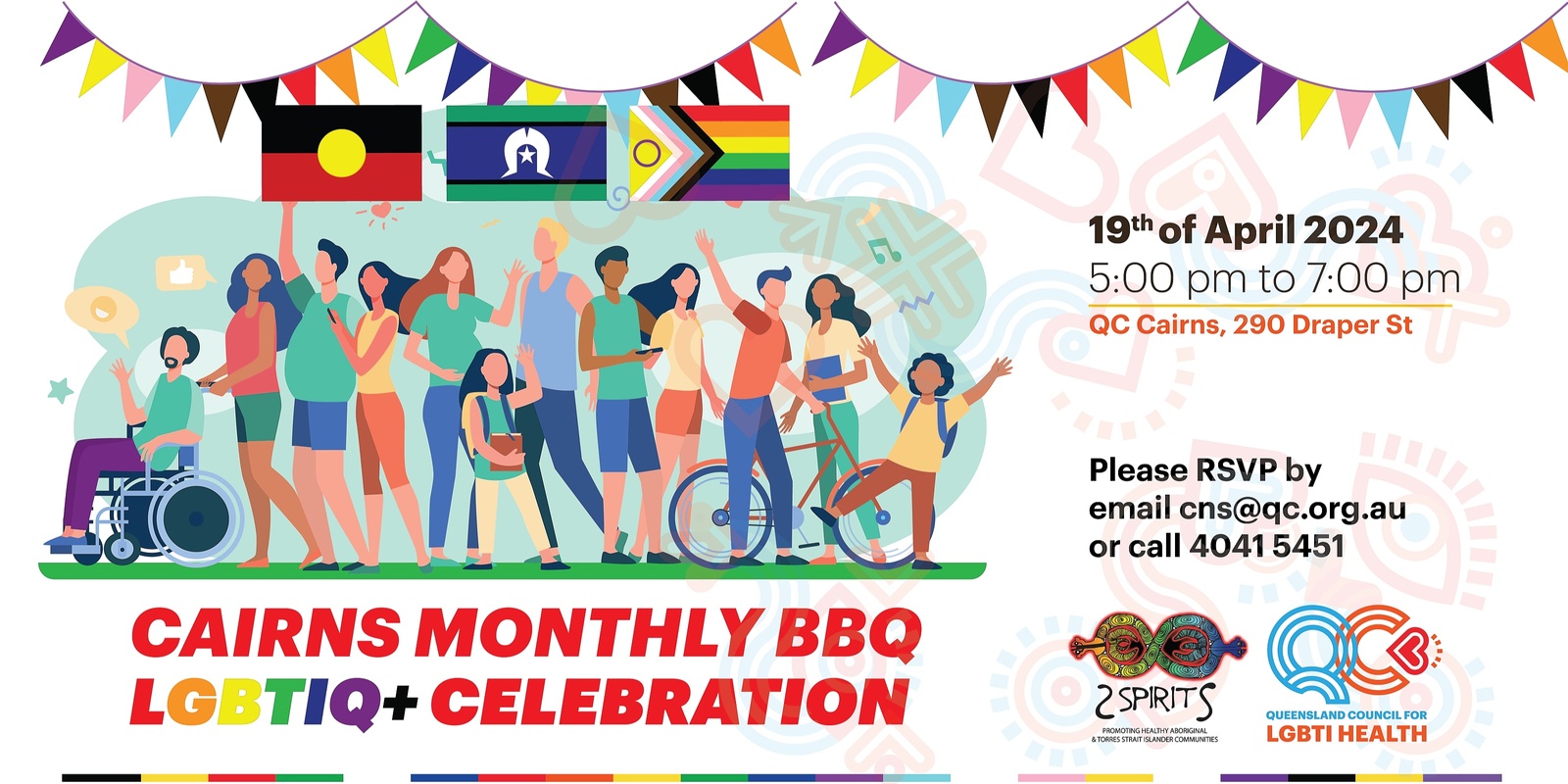 Banner image for Cairns monthly BBQ, LGBTIQ+ Celebration