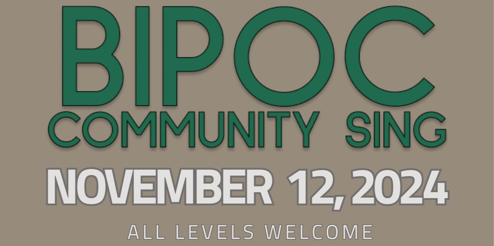 Banner image for BIPOC Community Sing 