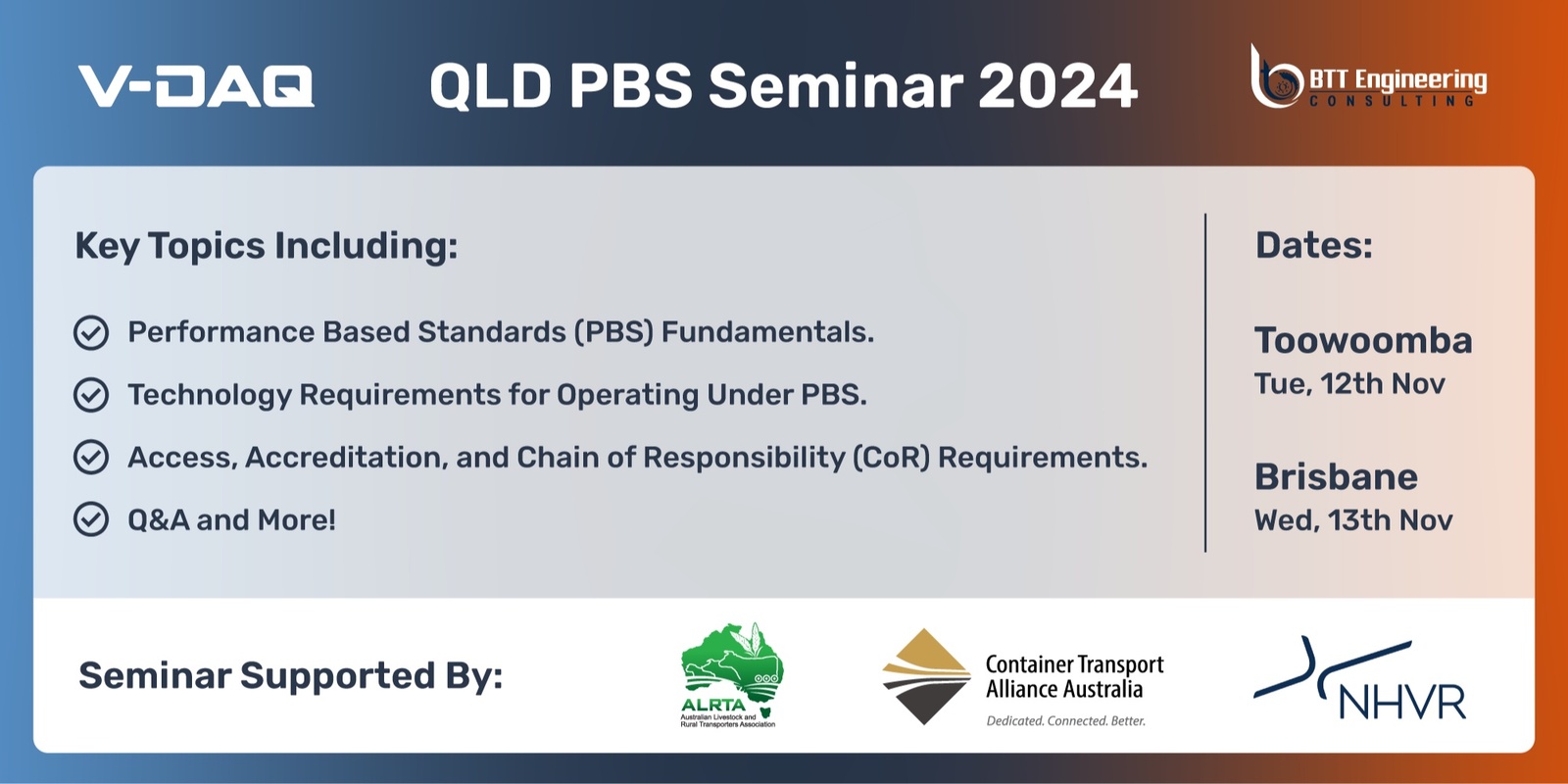 Banner image for PBS Seminar 2024 - Toowoomba