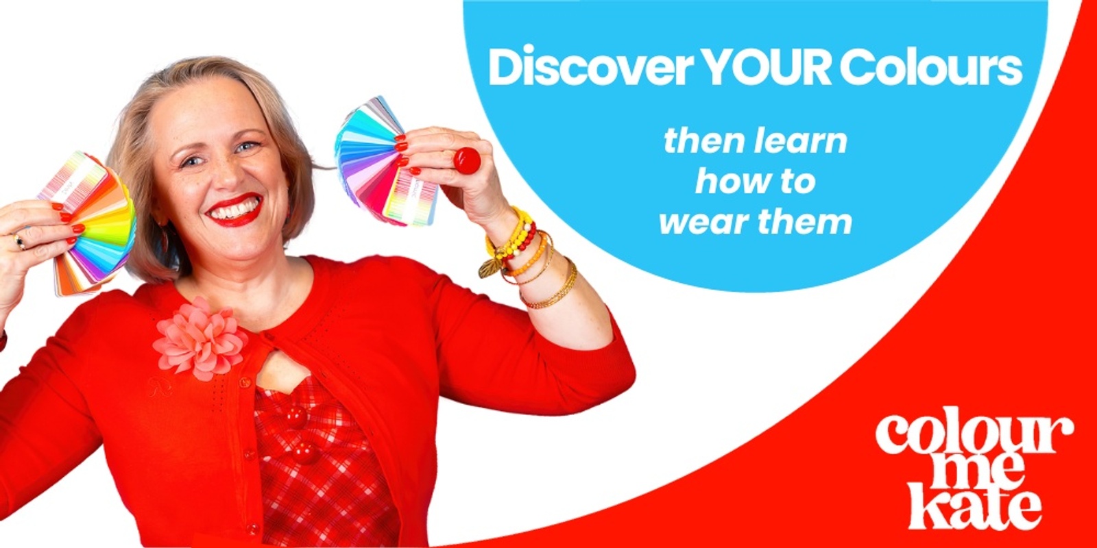 Banner image for Colour Analysis - discover your colours then learn how to wear them
