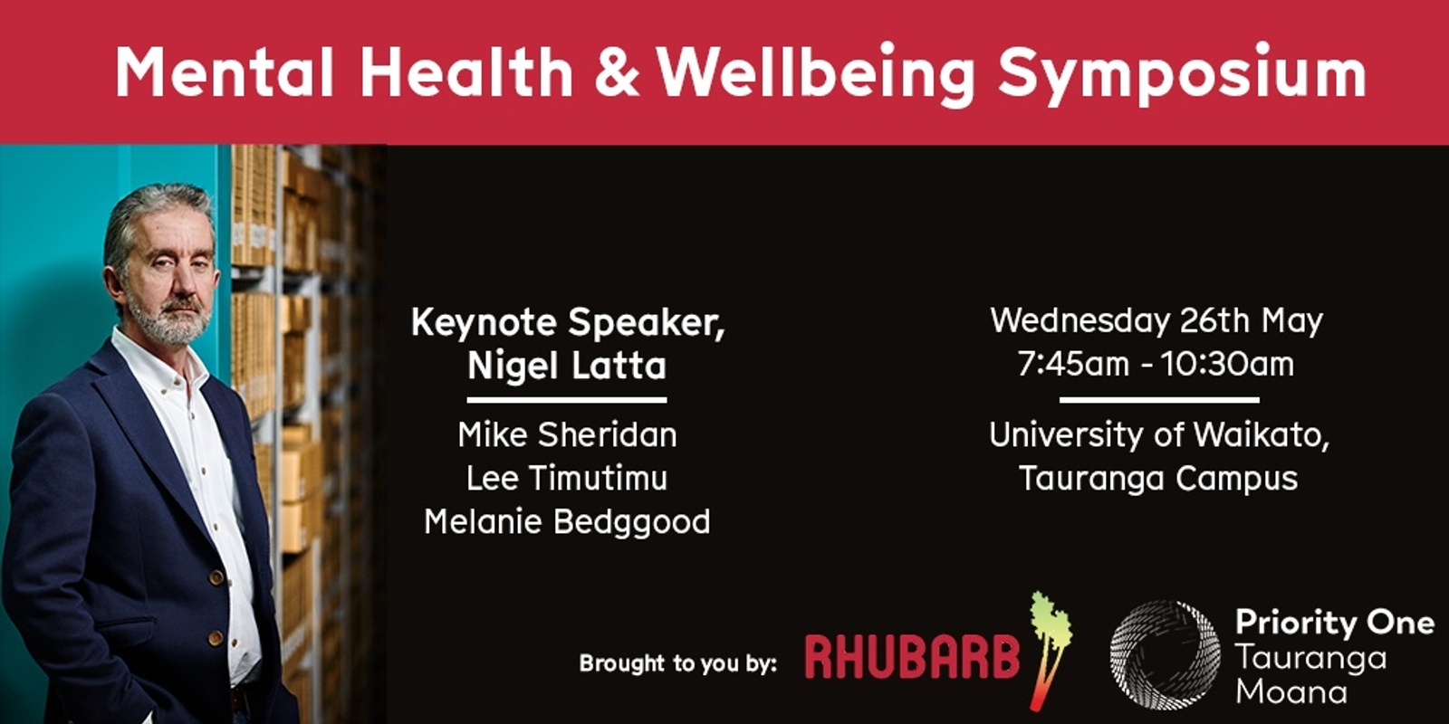 Banner image for Mental Health & Wellbeing Symposium