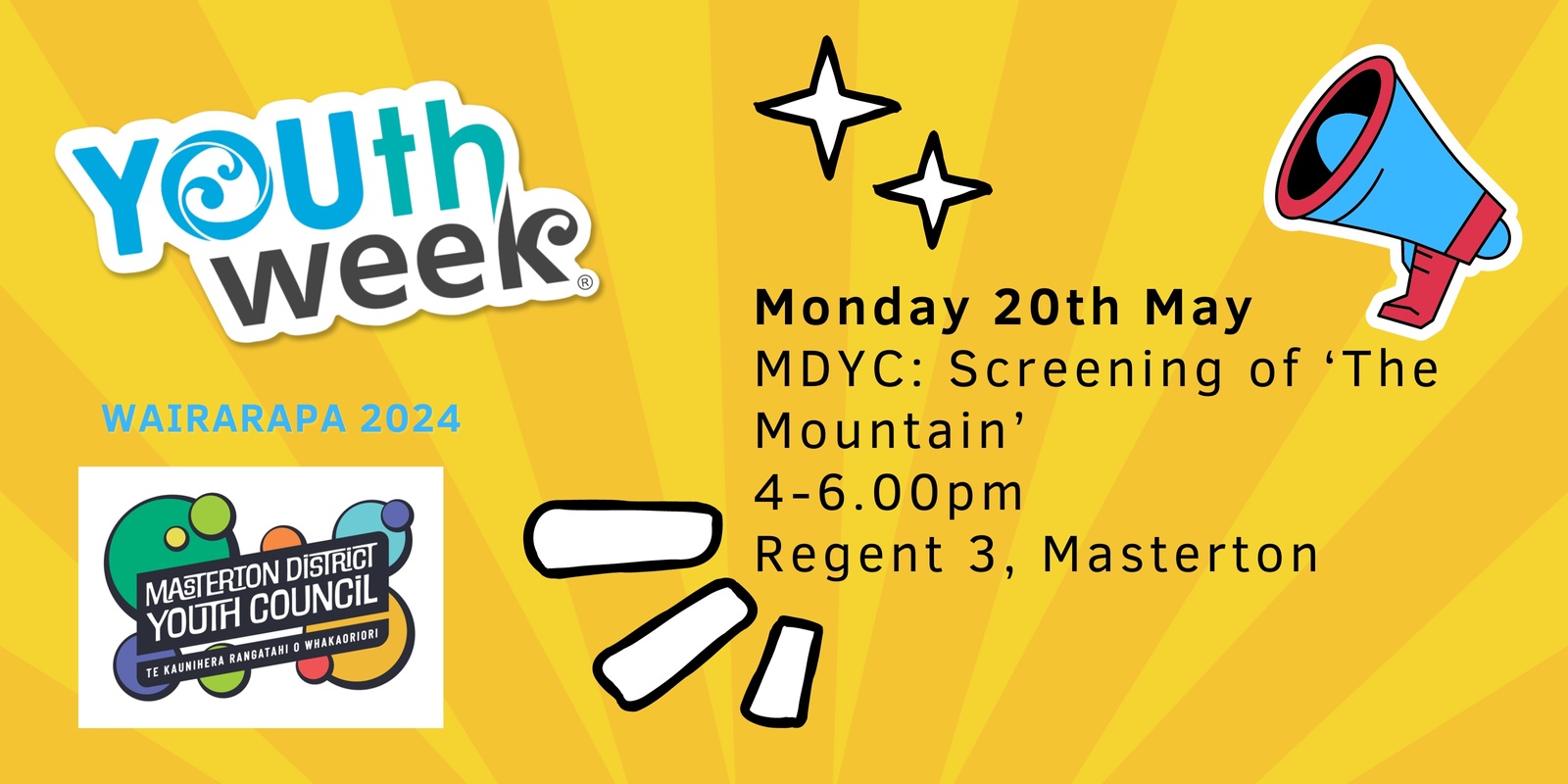 Banner image for MDYC: FREE Screening of 'The Mountain' for Youth Week, 2024. 