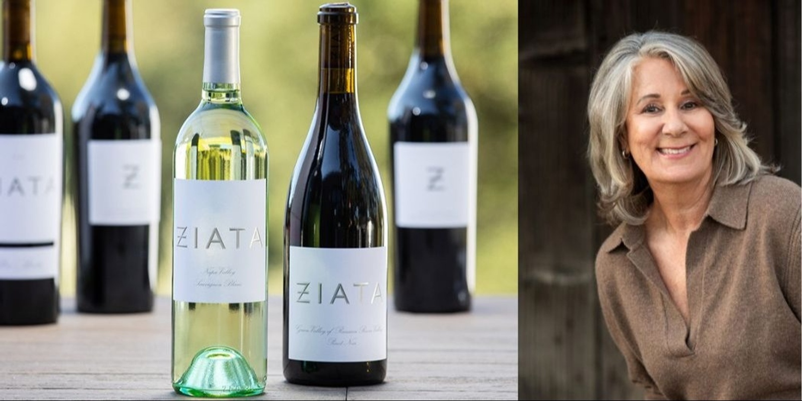 Banner image for ZIATA Afternoon Meet and Greet and Wine Tasting w/ Karen Cakebread