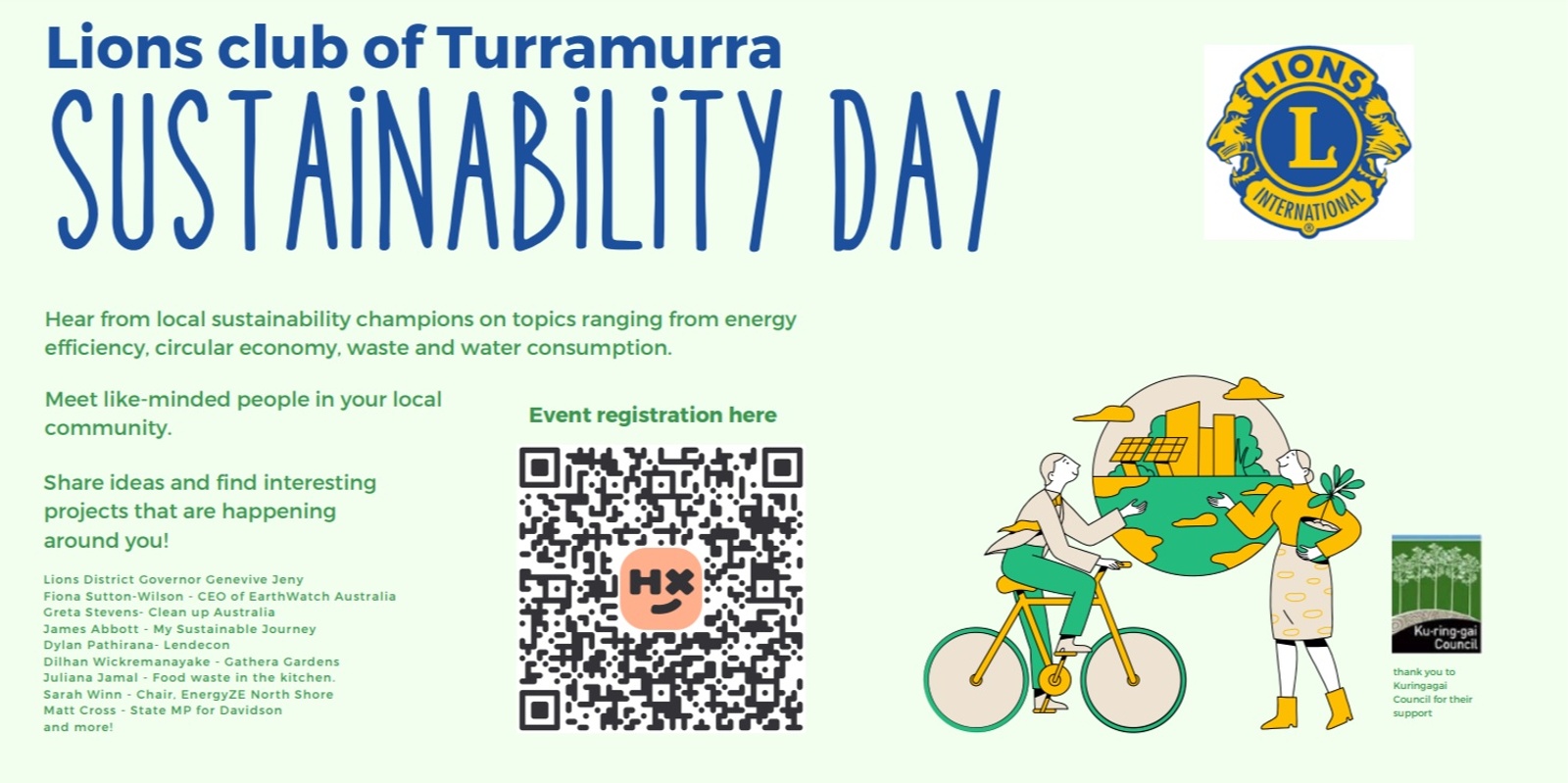 Banner image for Lions Club of Turramurra - Sustainability Day