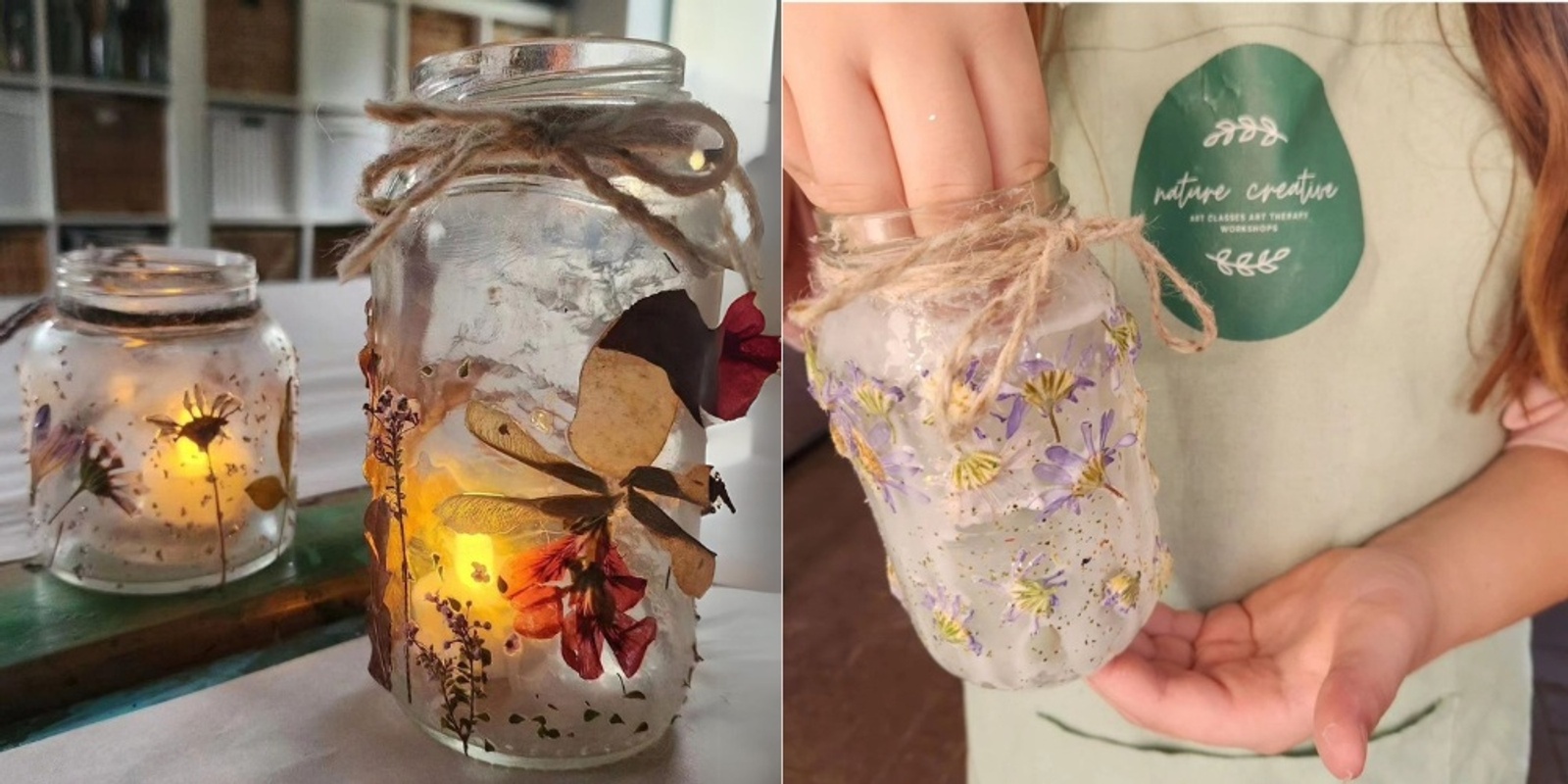 Banner image for Children's Workshop | Pressed Flower Lanterns at Carrick Hill