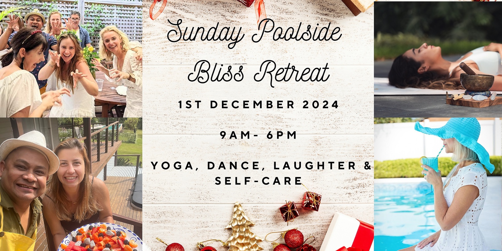 Banner image for Sunday Poolside Bliss Day Retreat 