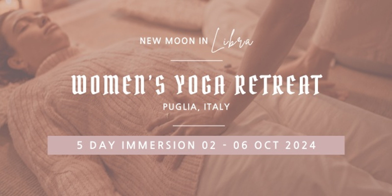 Banner image for Women's Yoga Retreat in Italy