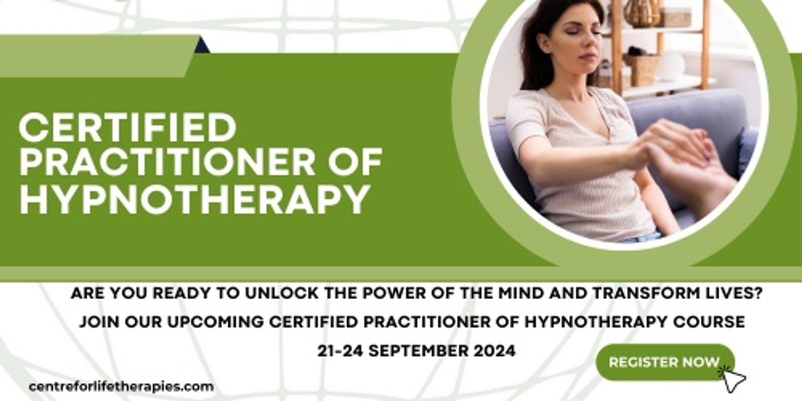 Banner image for Certified Practitioner of Hypnotherapy 2024