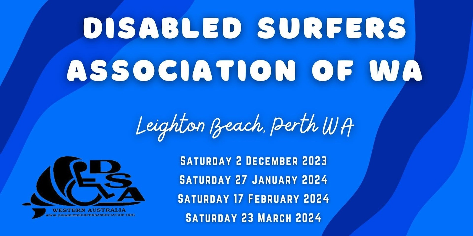 Banner image for DSA WA Perth Let's Go Surfing Day 23 March 2024