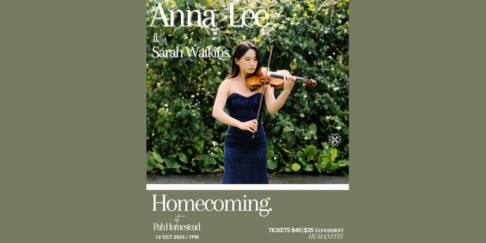 Banner image for Homecoming with Anna Lee ft. Sarah Watkins