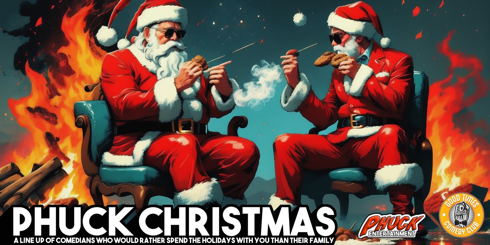Banner image for PHUCK Xmas - A Night of Stand-Up