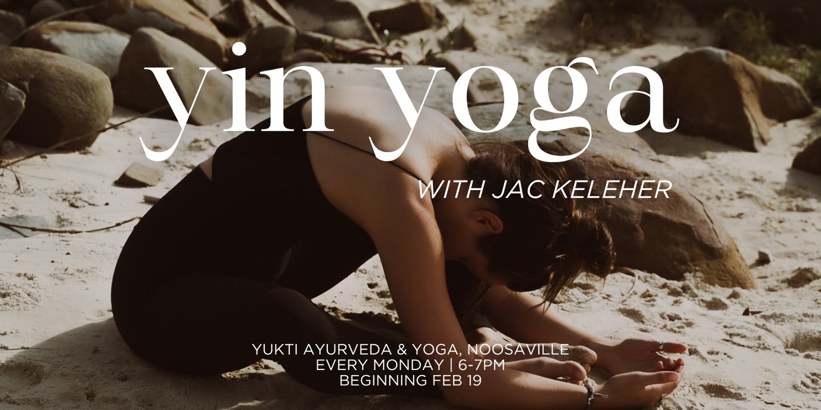 Banner image for Weekly Yin Yoga @ Yukti, Noosa