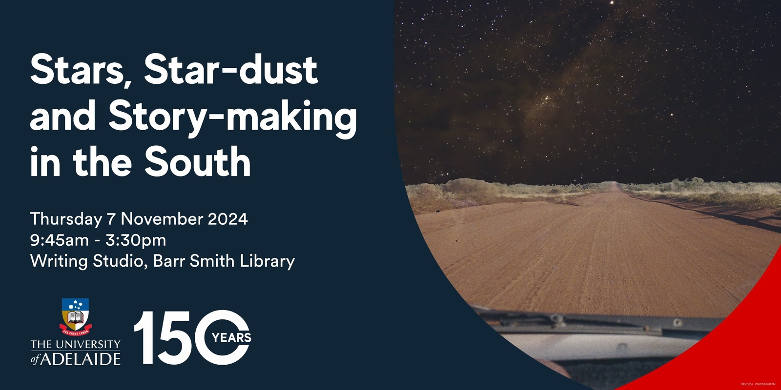 Banner image for Stars, Star-dust and Story-making in the South