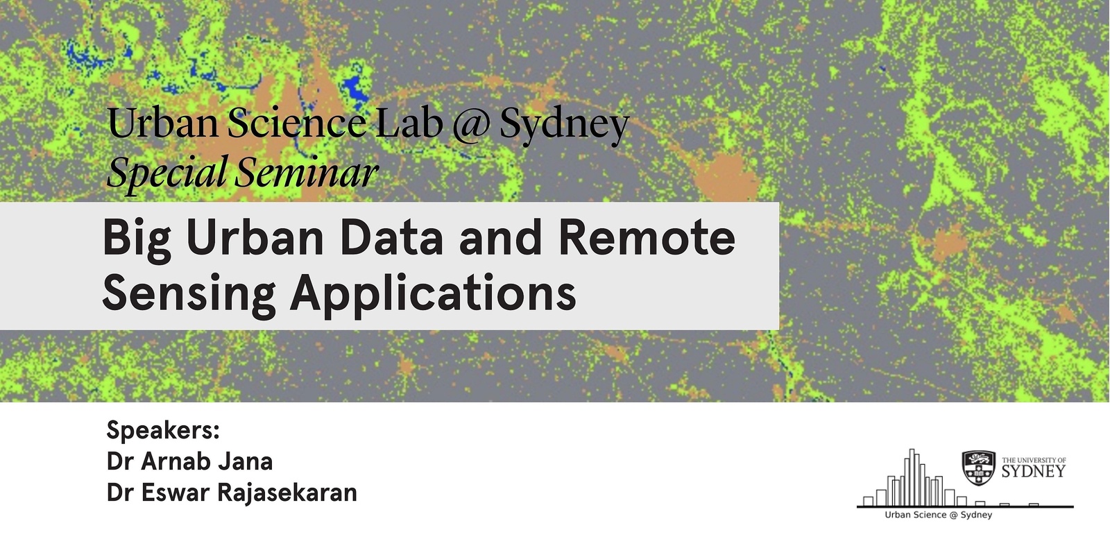 Banner image for Urban Science Lab @ Sydney Special Seminar