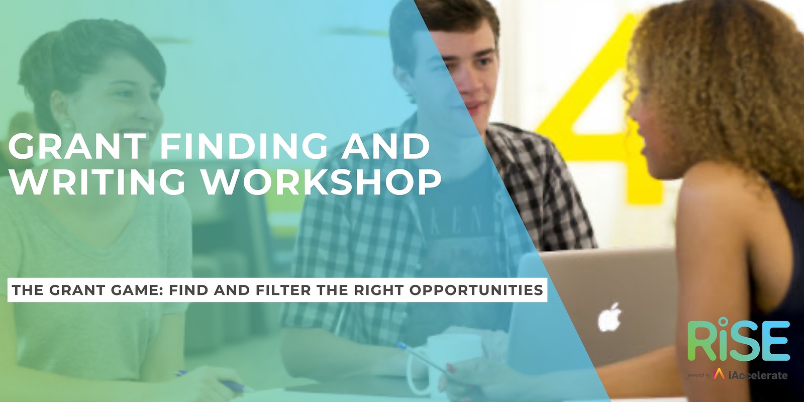 Banner image for The Grant Game: Find and filter the right opportunities, crafting winning grant proposals and a roadmap to SME and startup funding. 