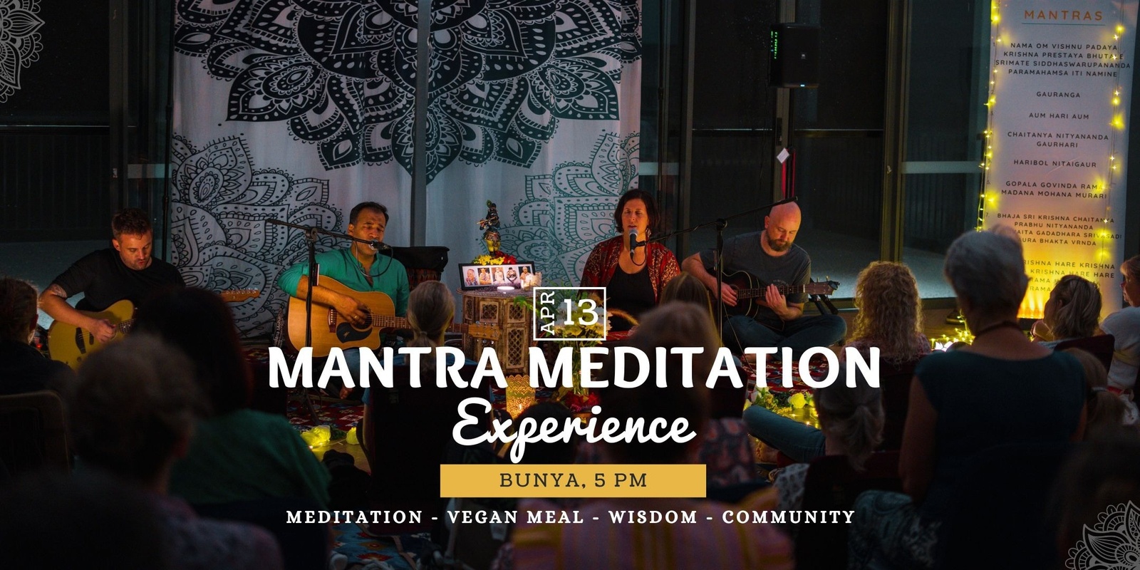 Banner image for Mantra Meditation Experience - Bunya