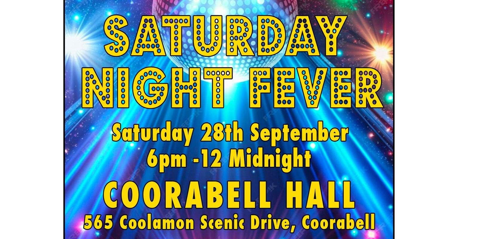 Banner image for Coorabell Hall Saturday Night Fever