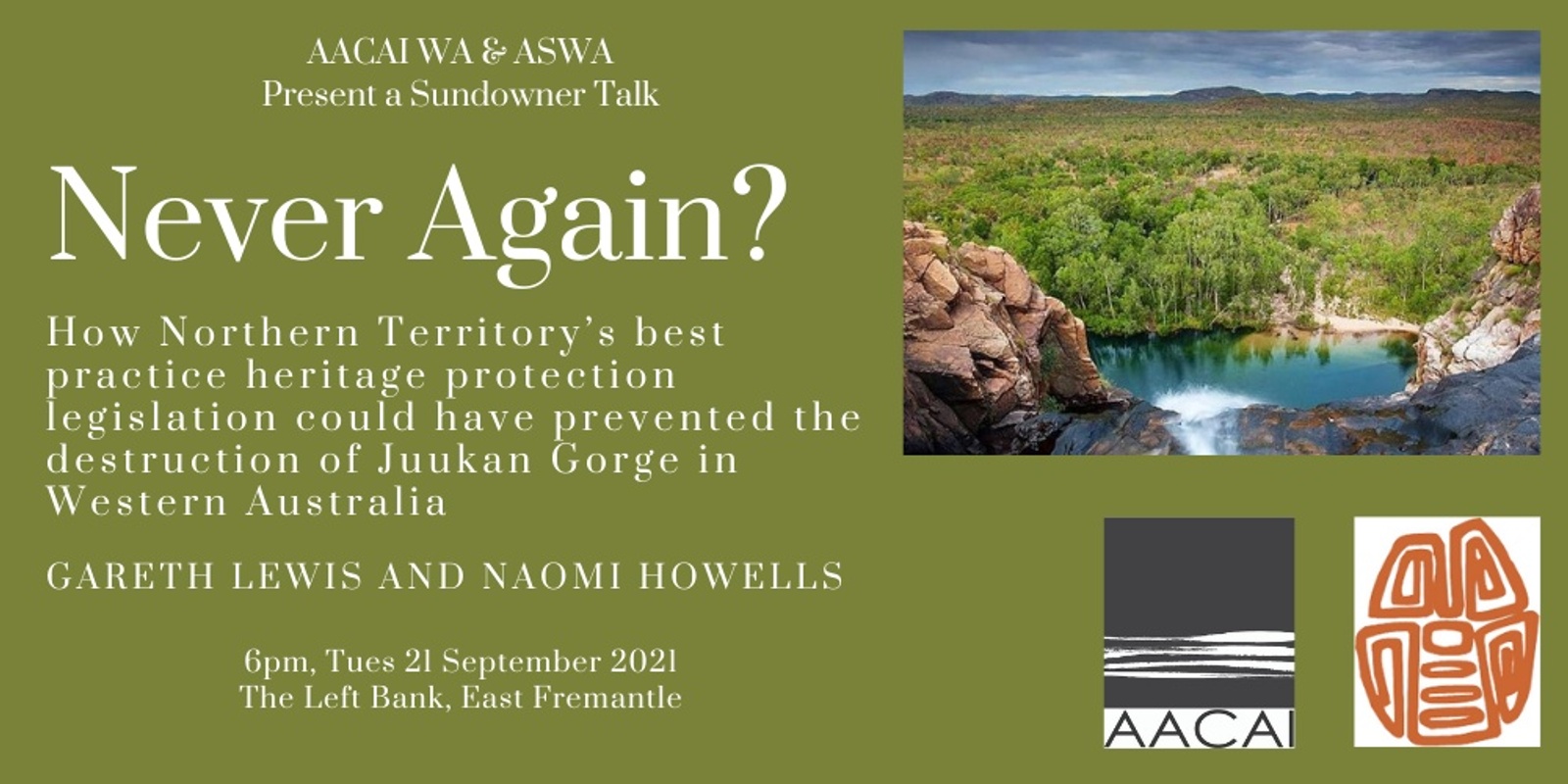 Banner image for Northern Territory Heritage Legislation - Gareth Lewis and Naomi Howells
