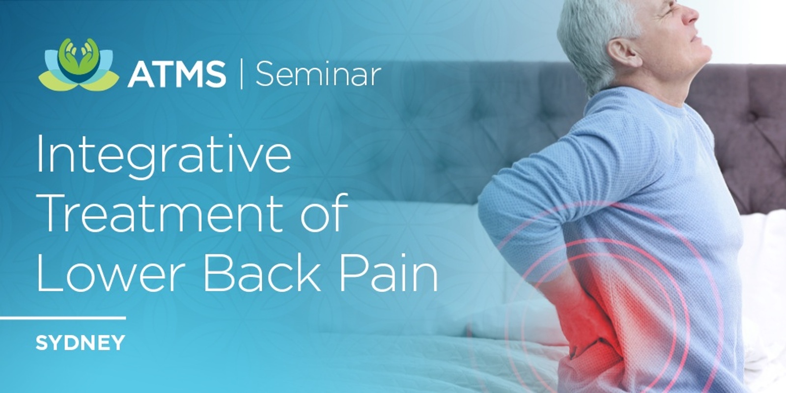 Banner image for Integrative Treatment of Lower Back Pain- Sydney