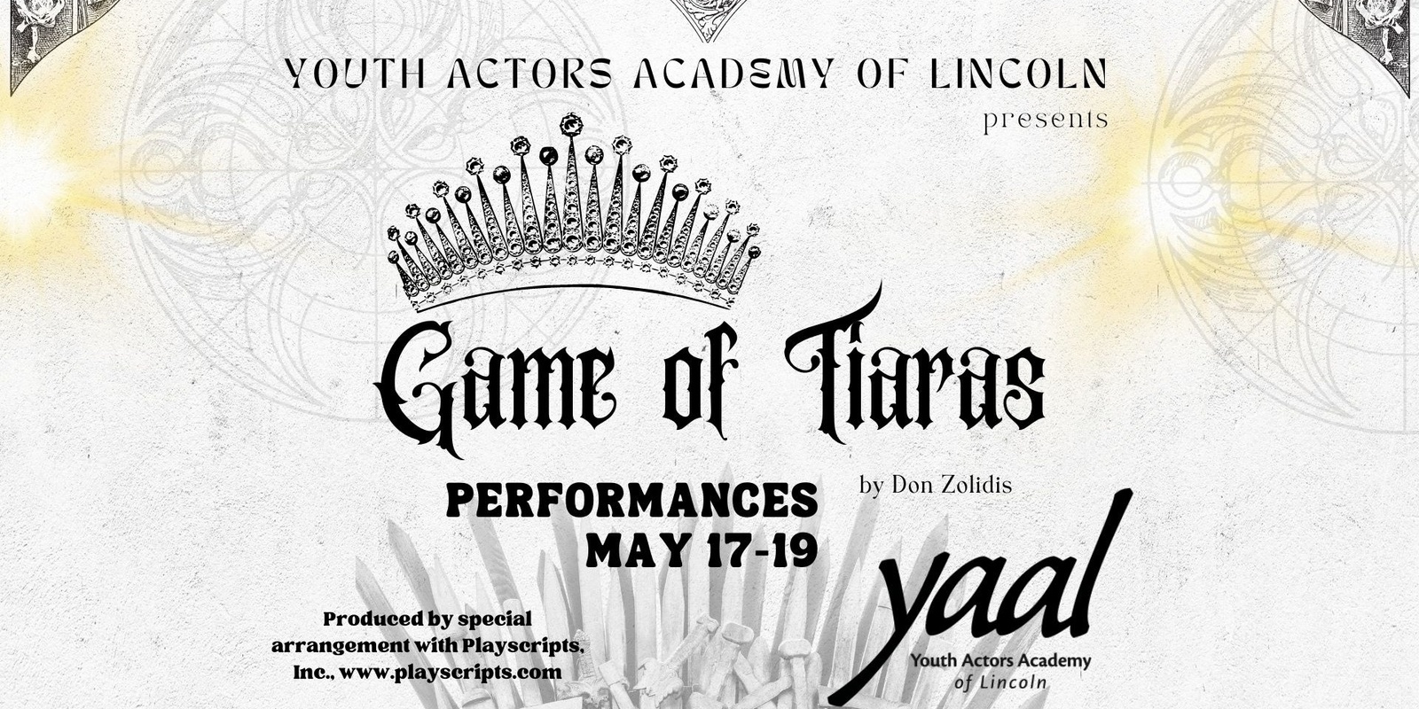 Banner image for Game of Tiaras Performances