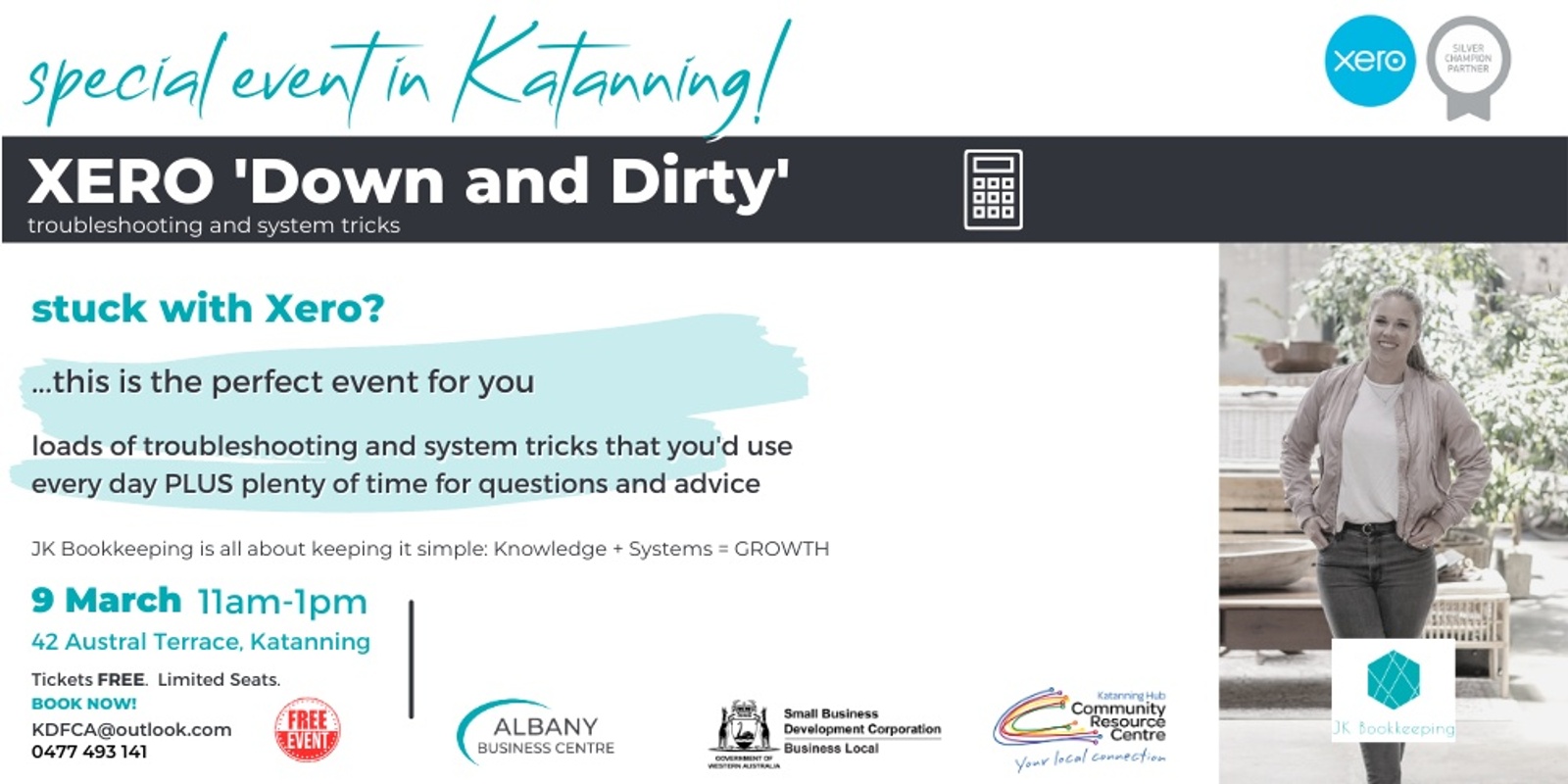 Banner image for Xero - ' Down & Dirty ' - Katanning