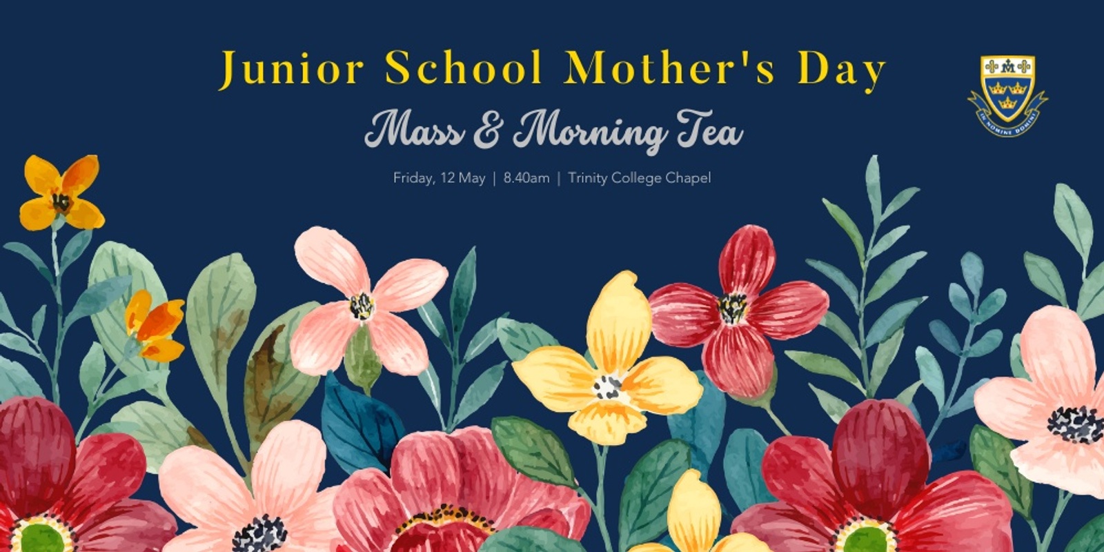 Banner image for 2023 Junior School Mother's Day Mass & Morning Tea