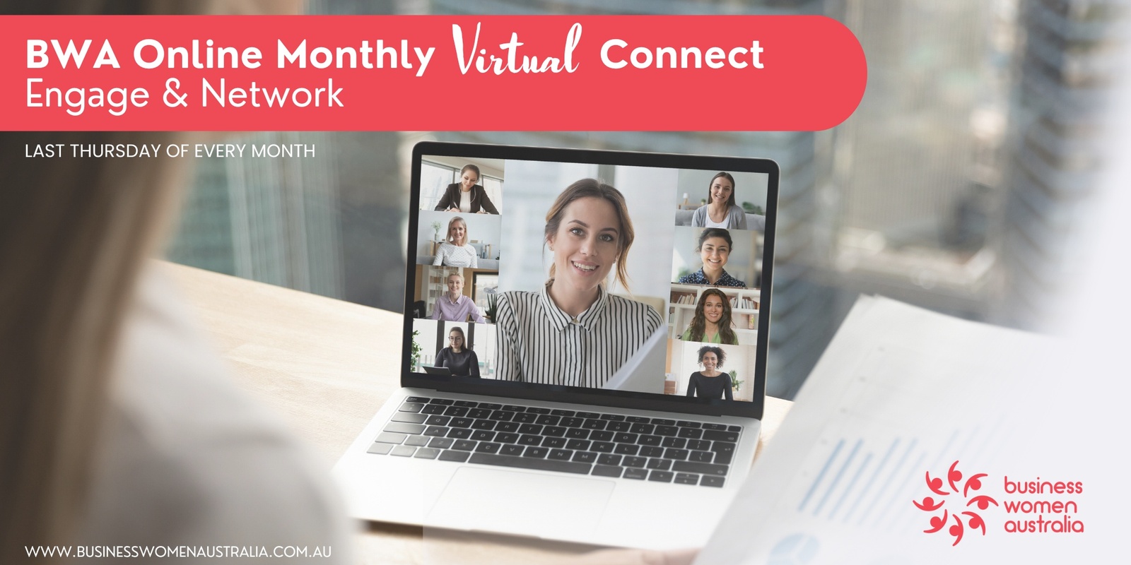 Banner image for BWA Monthly Virtual Member Connect: Engage & Network