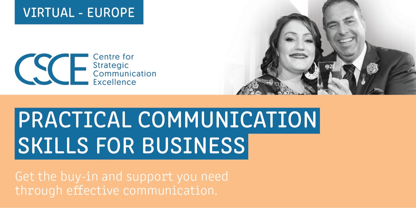 Banner image for Practical Communication Skills For Business - Virtual (Europe)