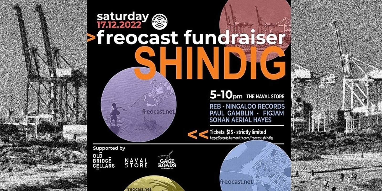 Banner image for freocast fundraiser - "SHINDIG"