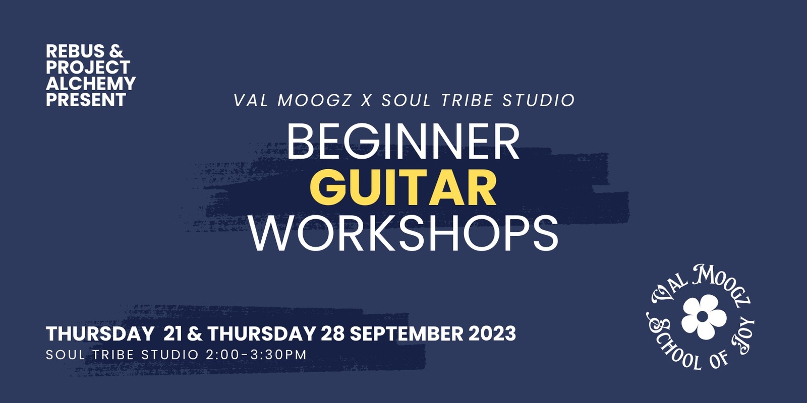 Banner image for Val Moogz x Soul Tribe: Beginner Guitar Workshops