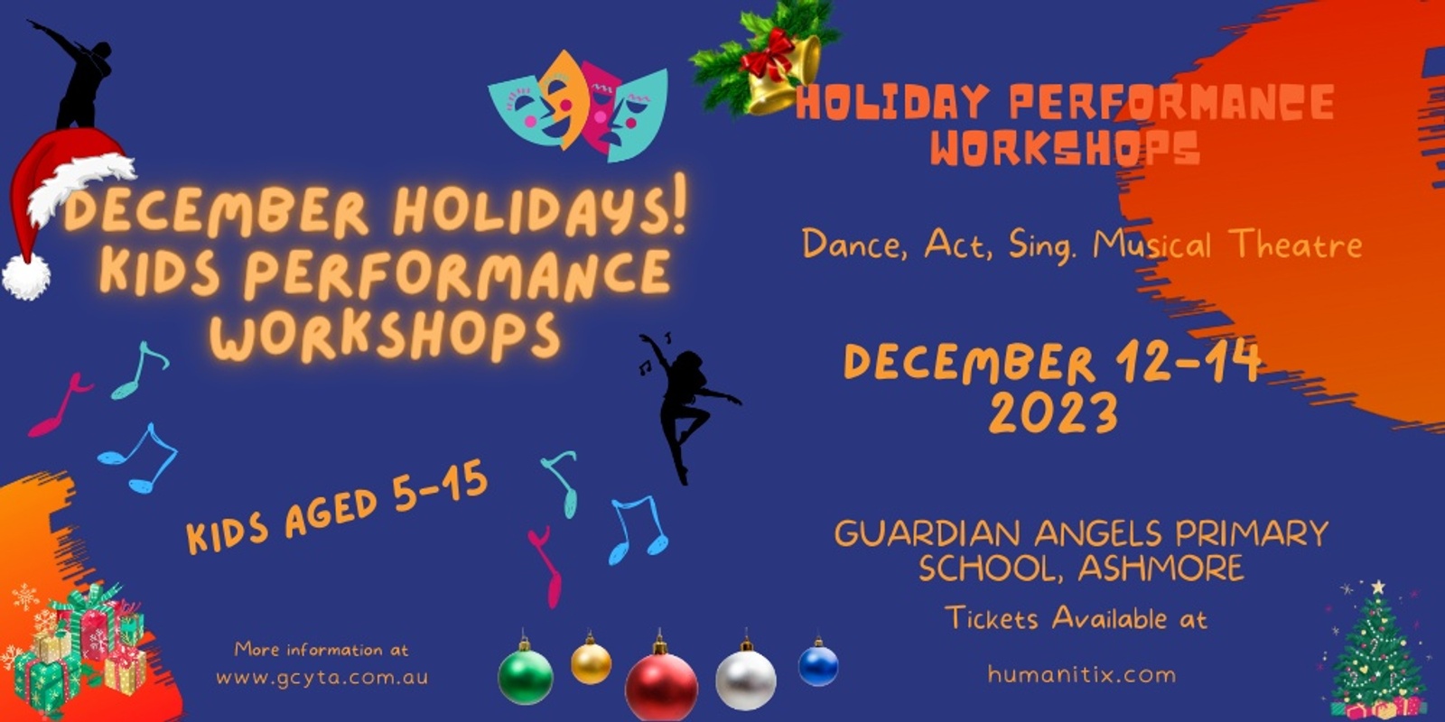 Banner image for CHRISTMAS 2023 PERFORMANCE WORKSHOP! 12-14 DEC