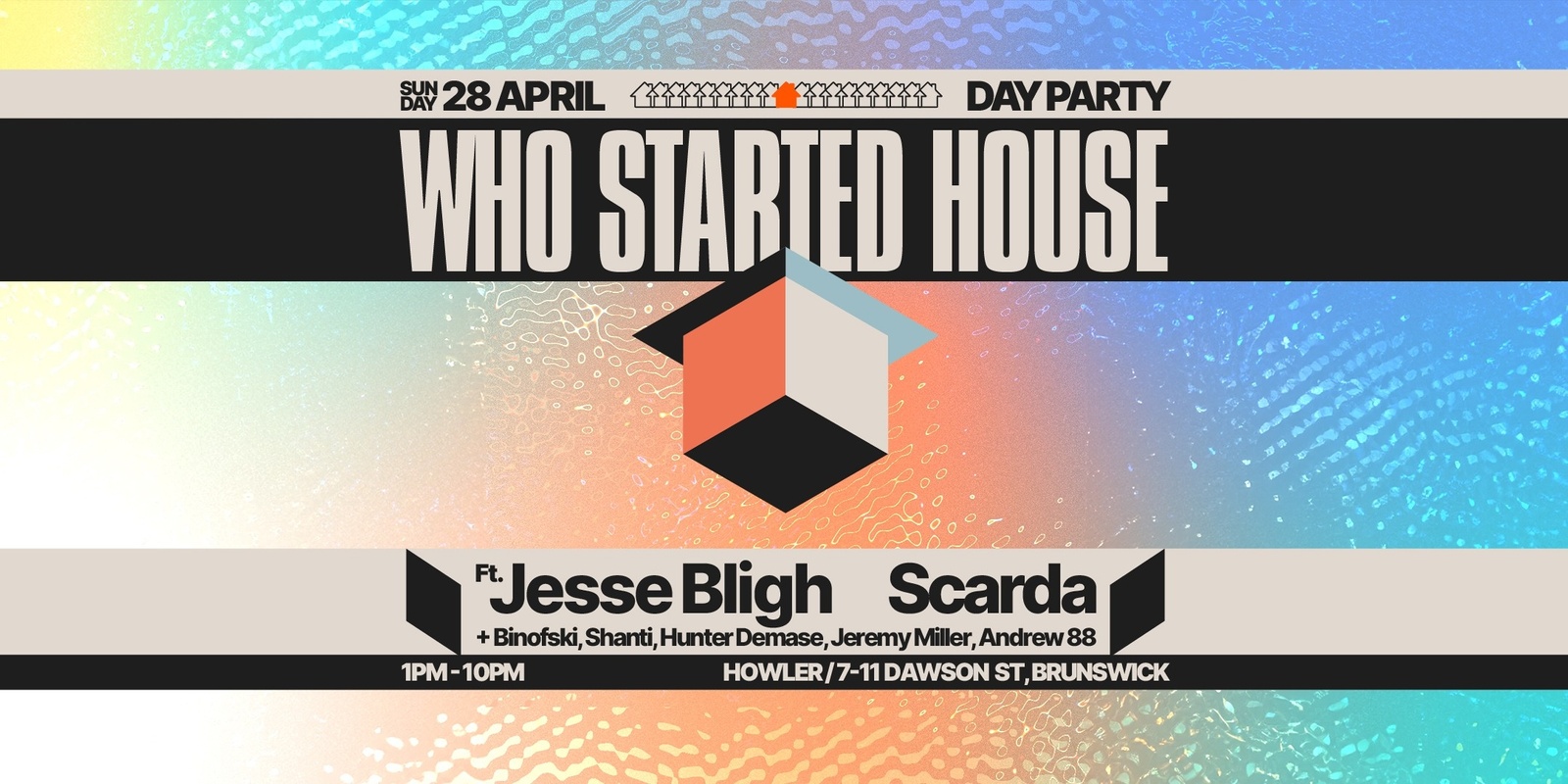 Banner image for Who Started House presents: Jesse Bligh & Scarda
