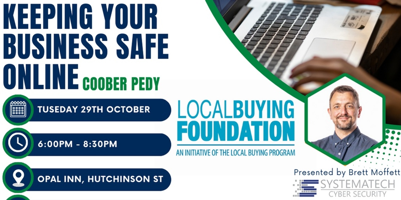 Banner image for Keeping Your Business Safe Online Workshop - Coober Pedy