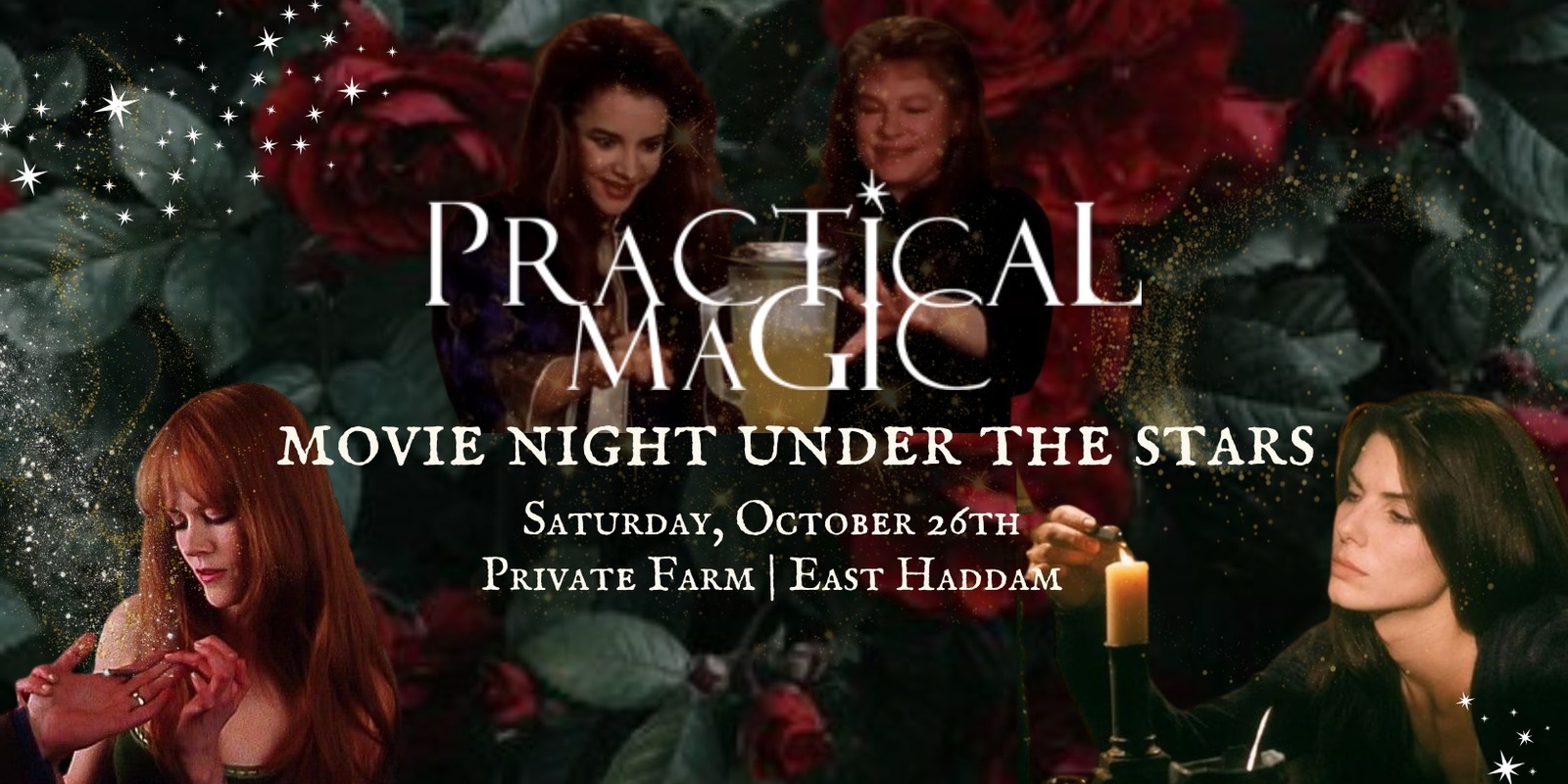 Banner image for An Enchanting Evening: Practical Magic Movie Night Under the Stars