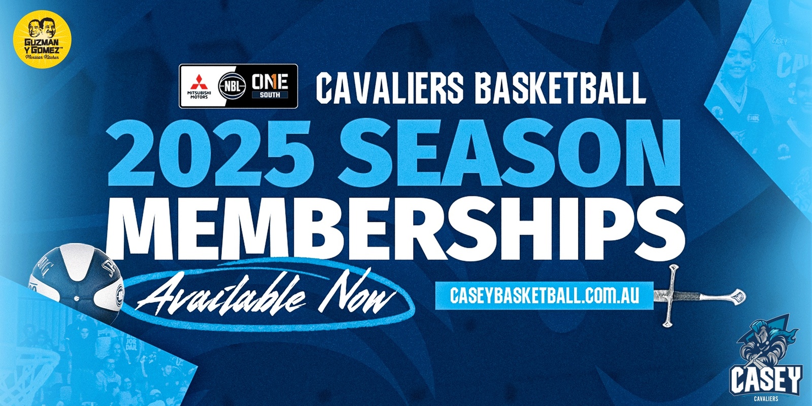 Banner image for 2025 Casey Cavaliers NBL1 Season Memberships