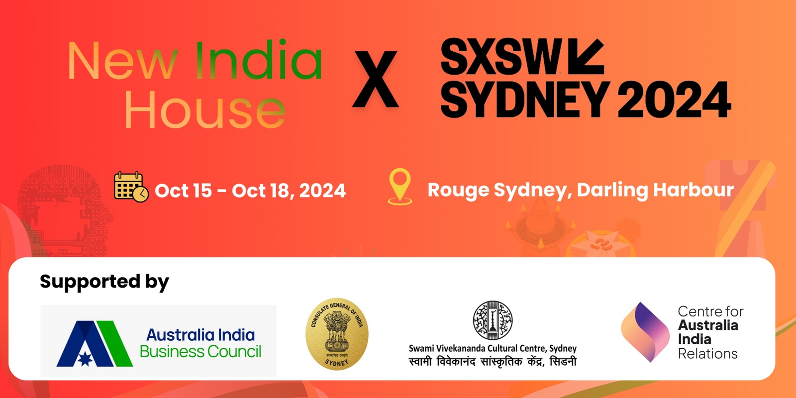 Banner image for "Culture and Technology  Intersection” – Scaling opportunities across India Australia 