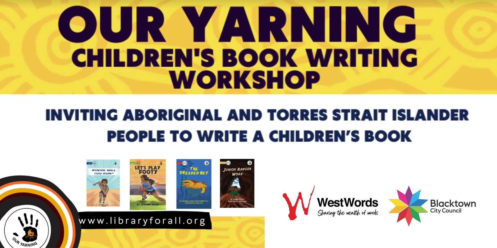 Banner image for Our Yarning: Children's Book Writing Workshop