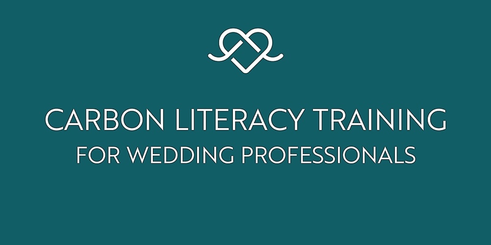 Banner image for Carbon Literacy Training for Wedding Professionals 