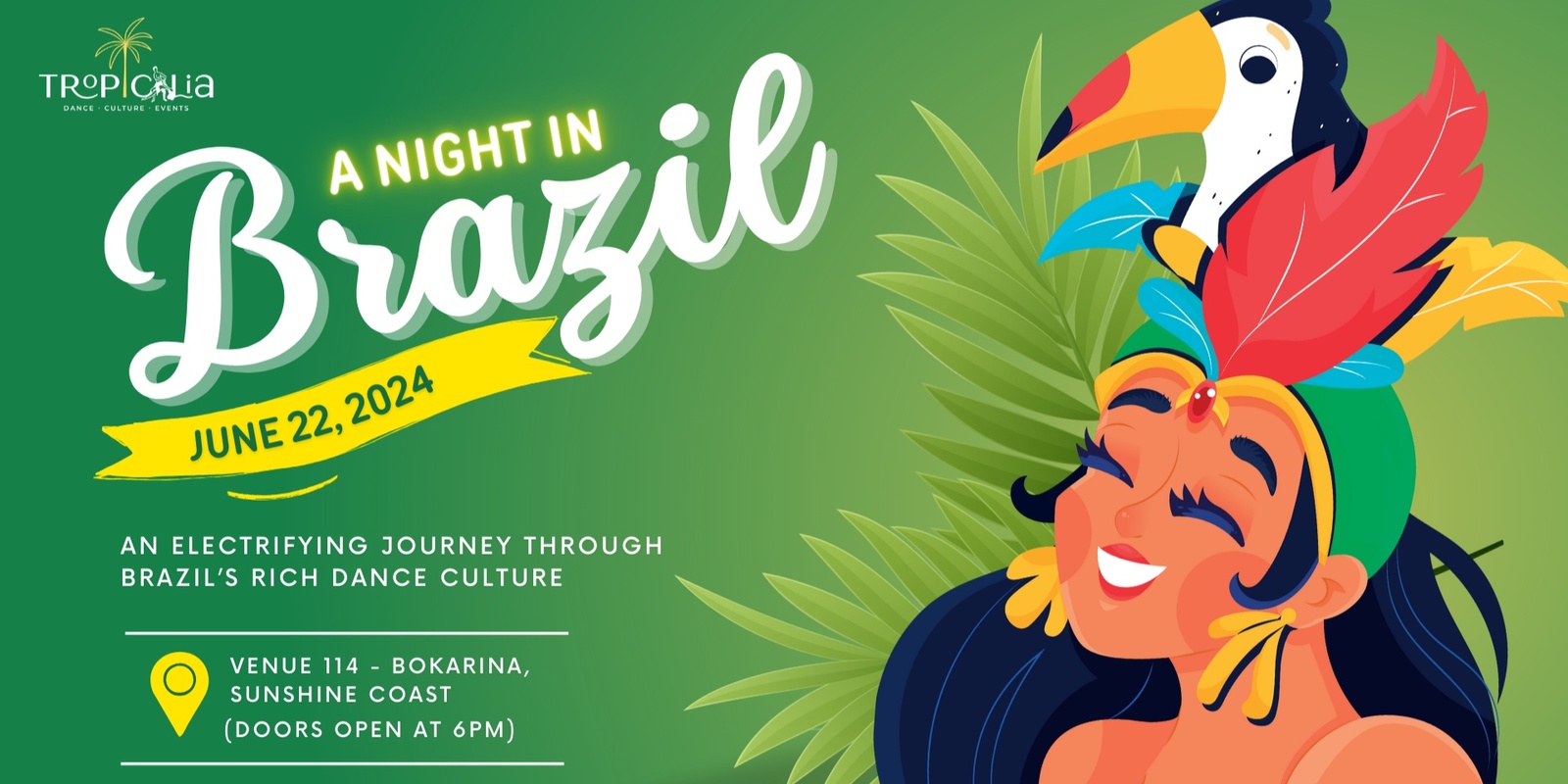 Banner image for A NIGHT IN BRAZIL Dance Spectacular