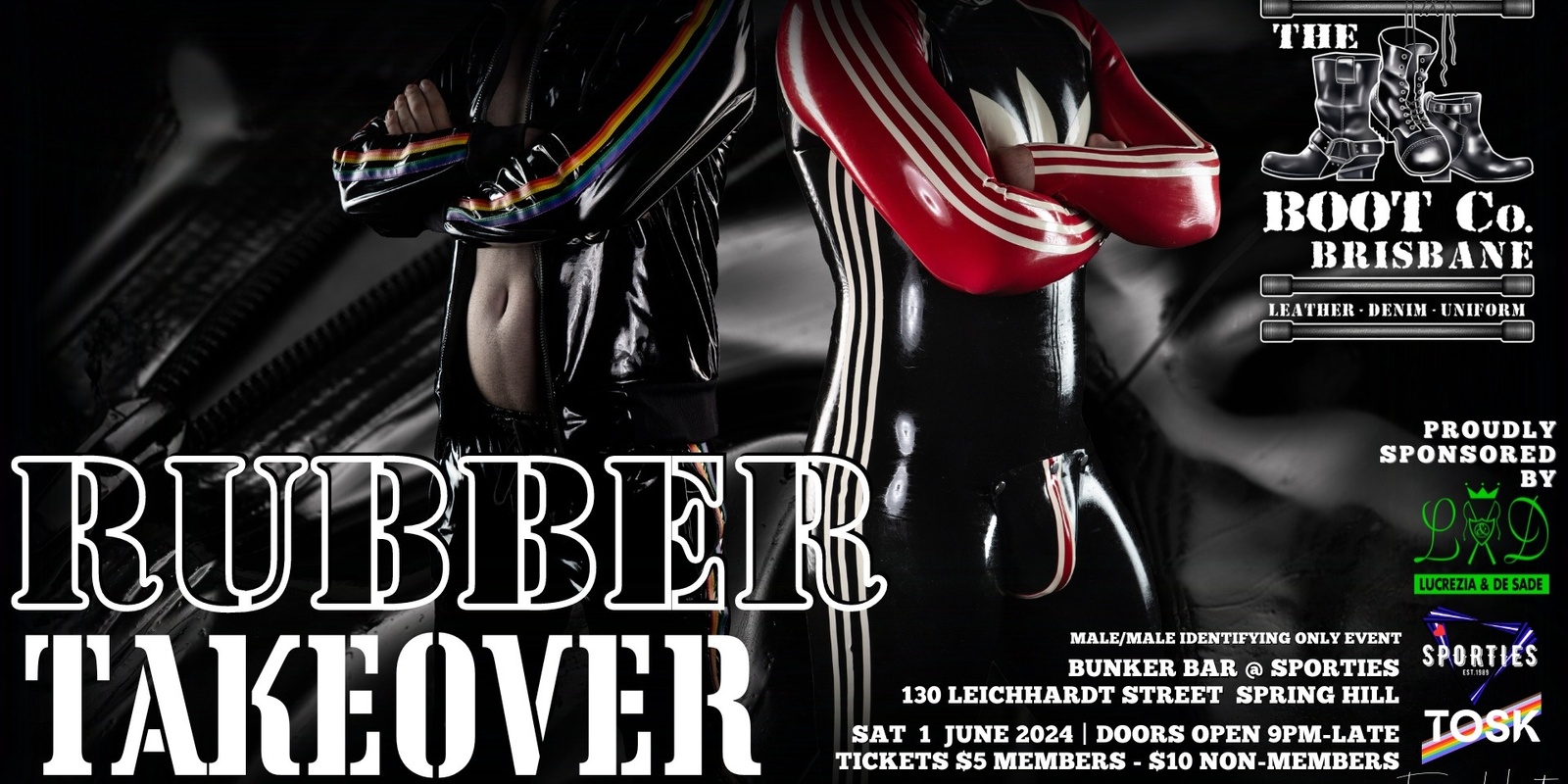 Banner image for BootCo Presents: Rubber Takeover