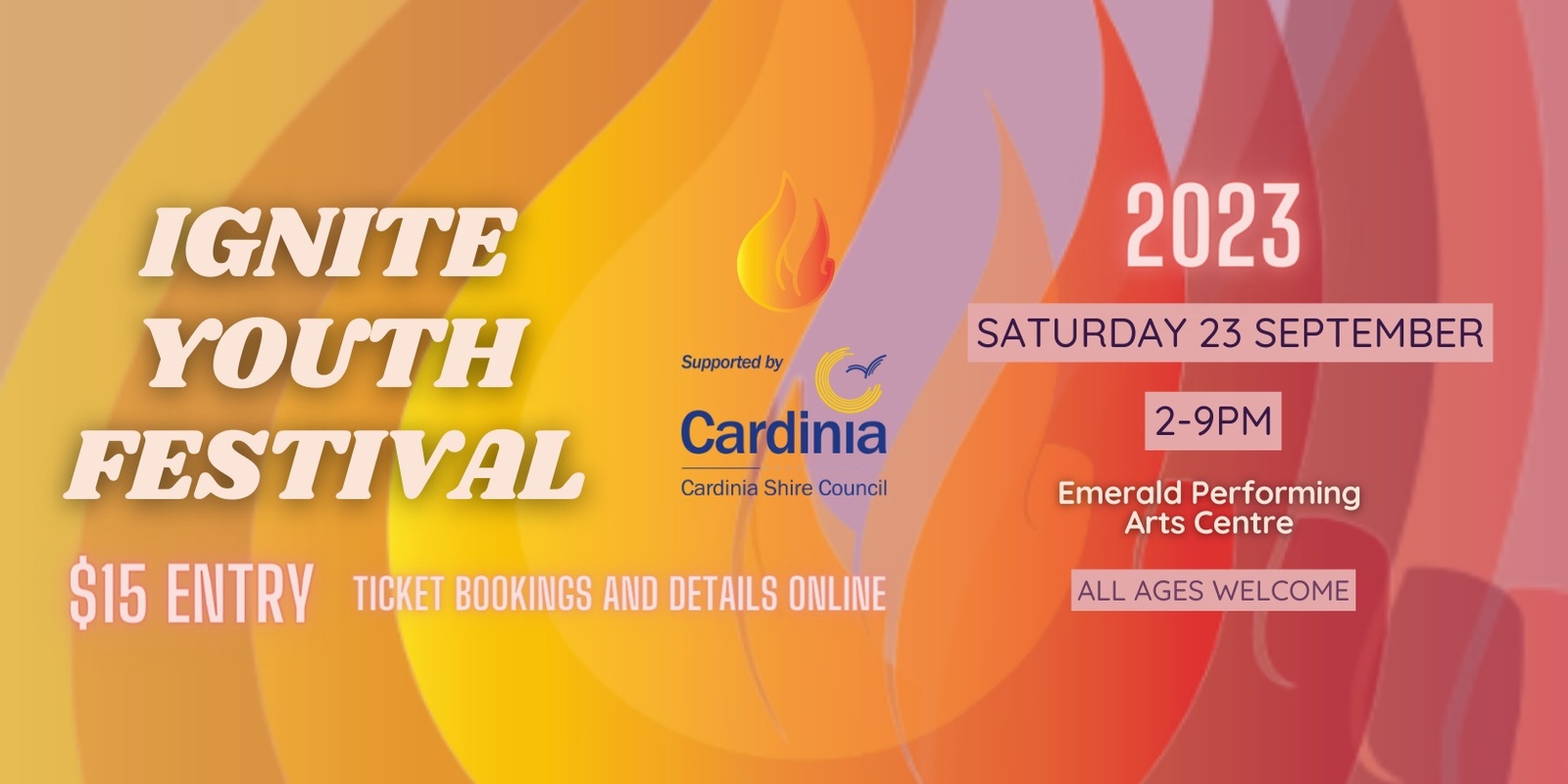 Banner image for Ignite Youth Festival - 23 Sept 2023