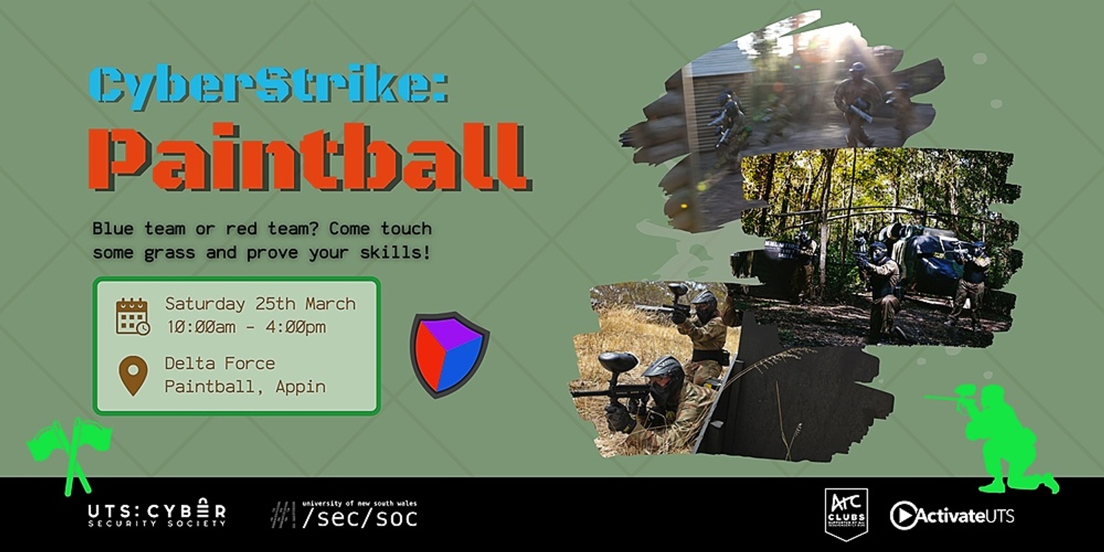 Banner image for CyberStrike: Paintball - UTS:CSEC & UNSW SecSoc