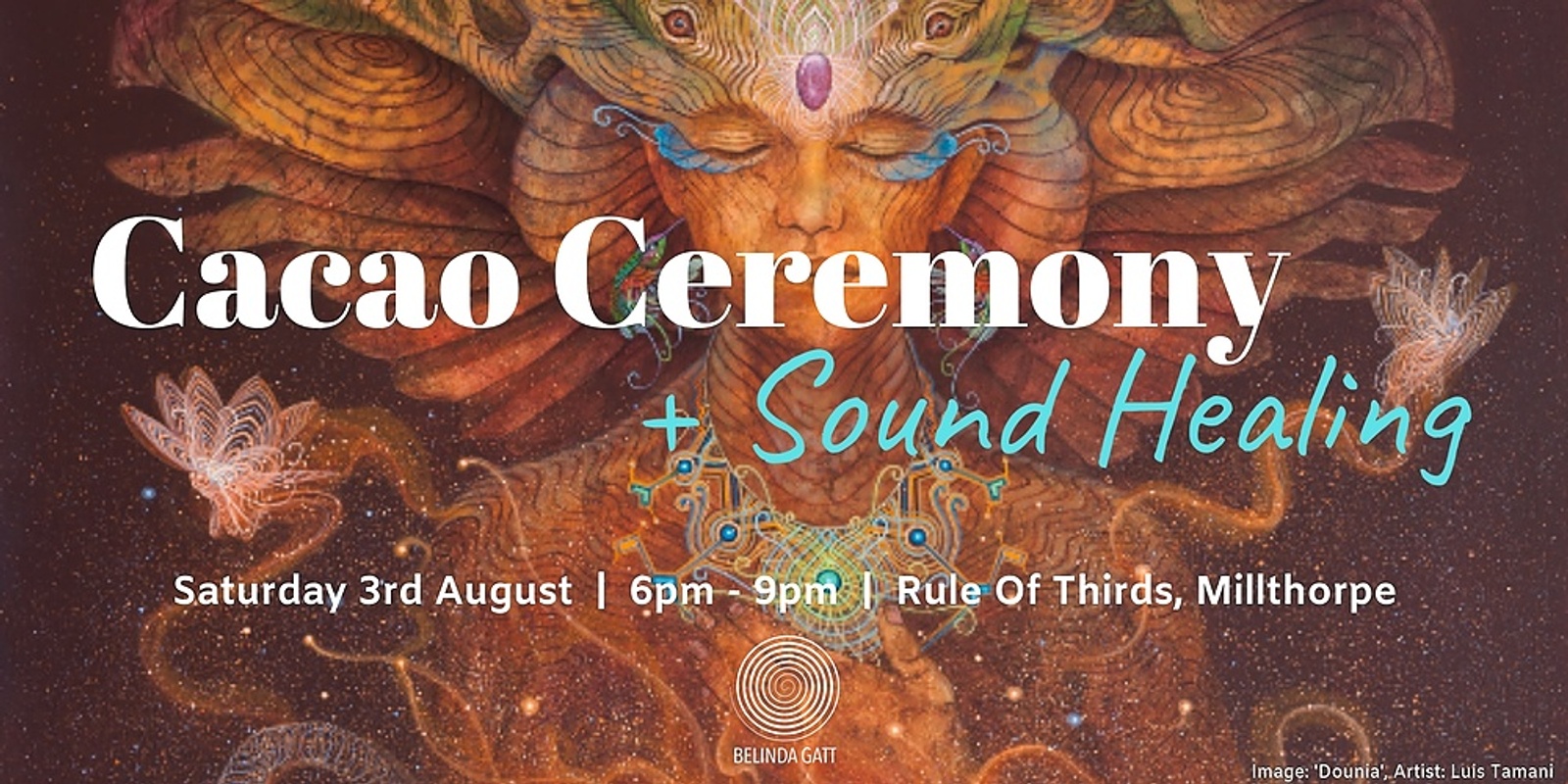 Banner image for Cacao Ceremony + Sound Healing (Millthorpe)