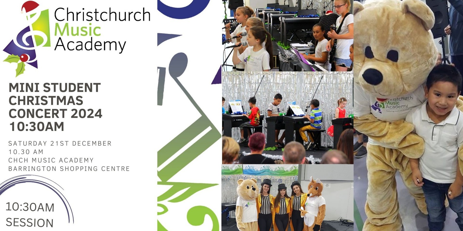 Banner image for Christchurch Music Academy Mini Concert 2024 10:30am