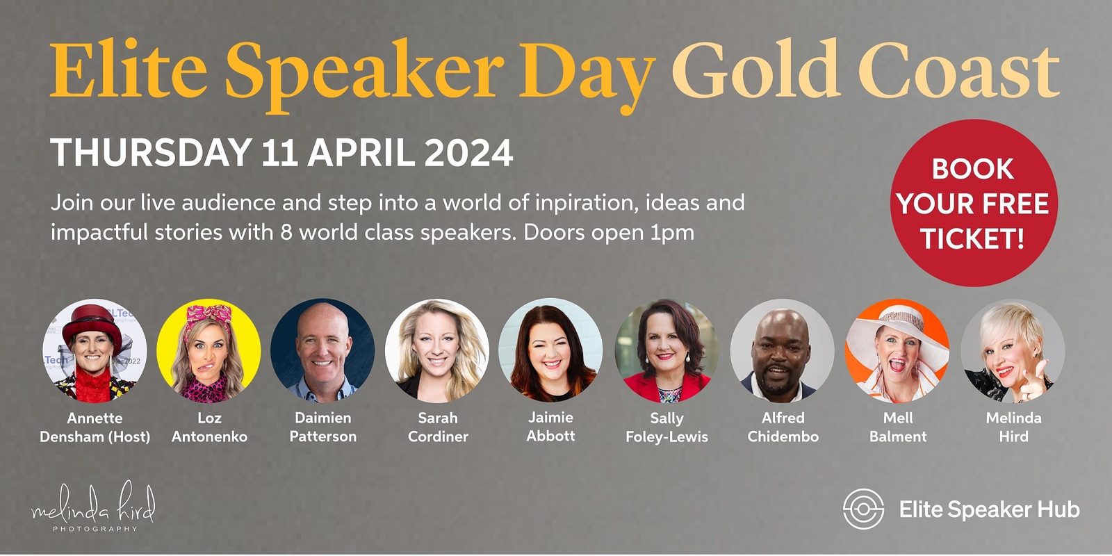 Banner image for Elite Speaker Showreel Day - Gold Coast 