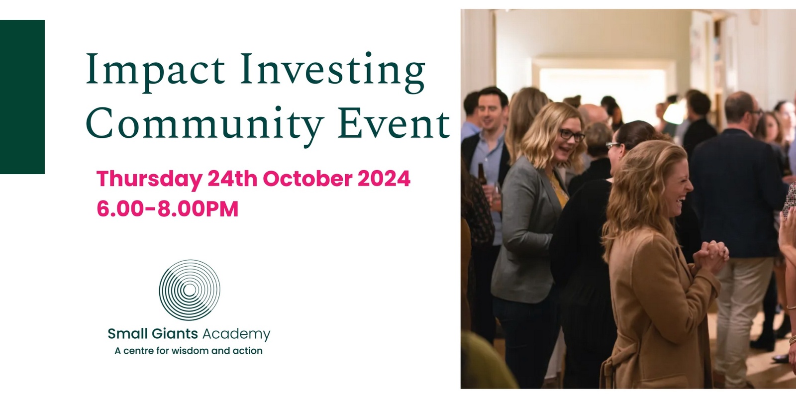 Banner image for Impact Investing Community Event 