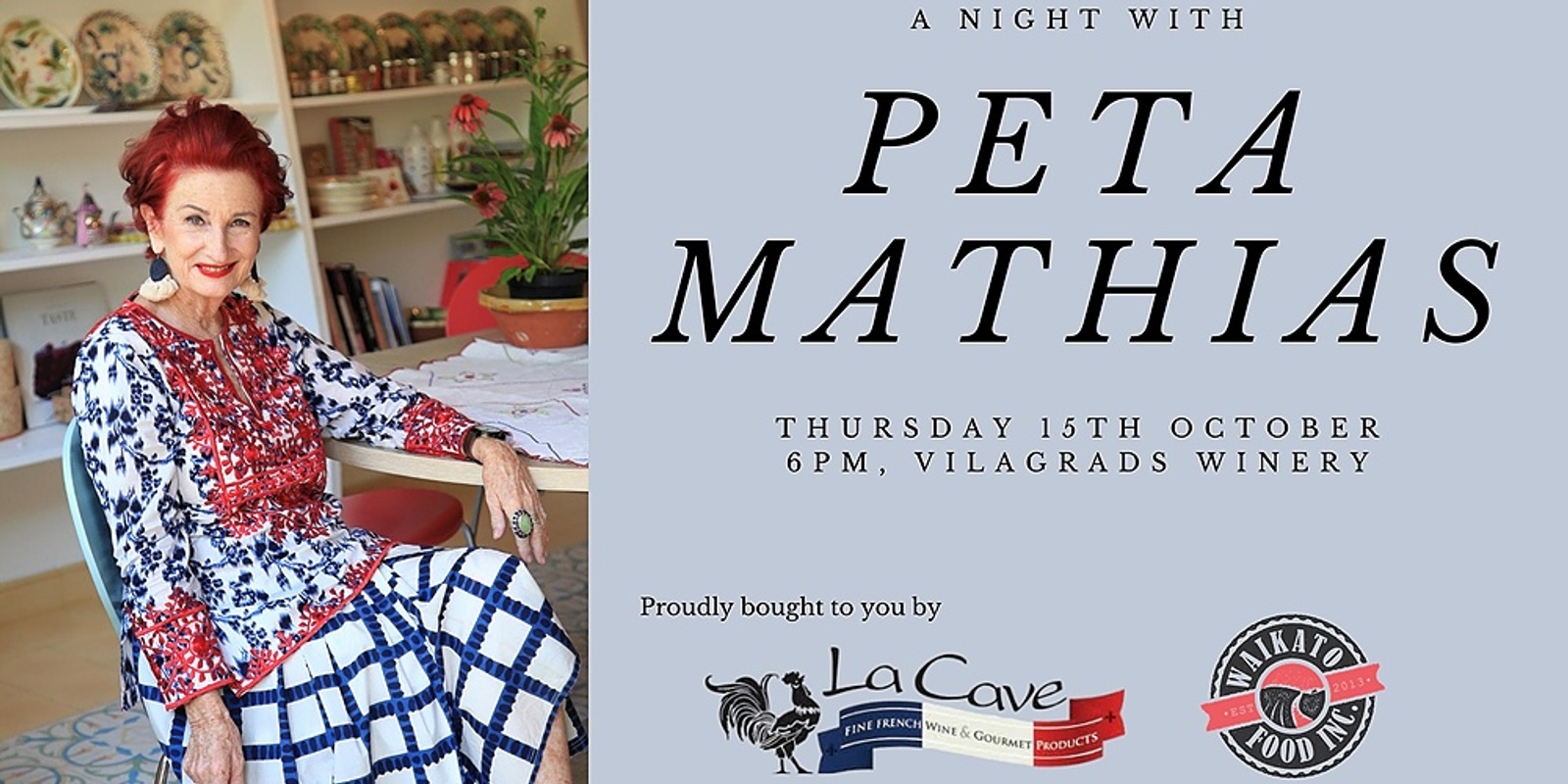 Banner image for A Night with Peta Mathias SOLD OUT