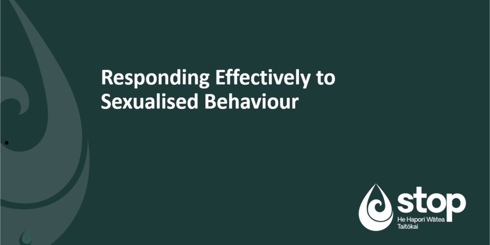 Banner image for Early Childhood Education Webinar - Responding to Sexualised Play & Behaviour