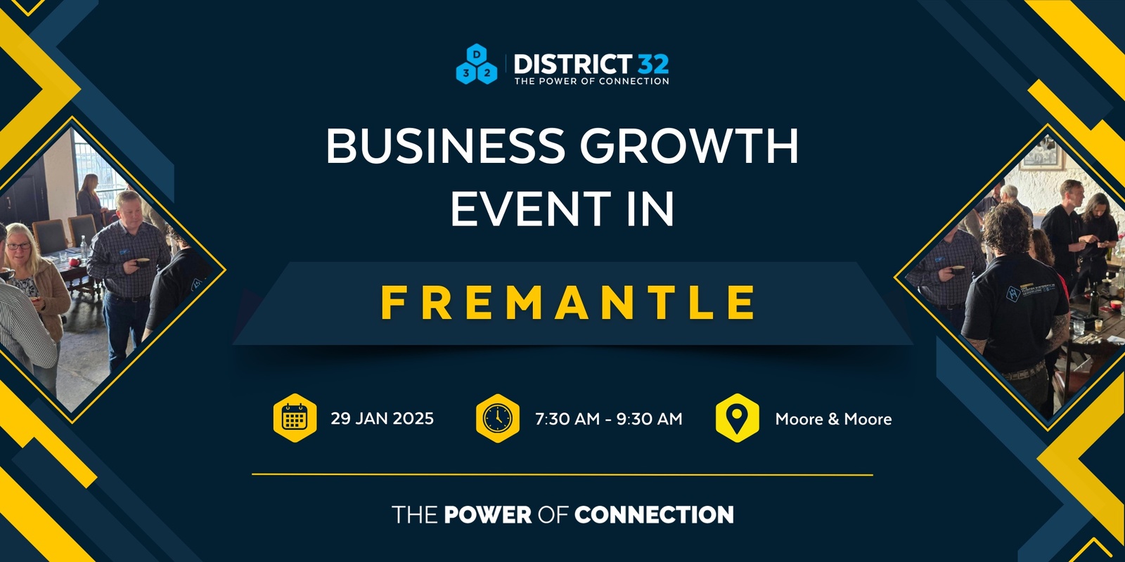 Banner image for District32 Business Networking Perth – Fremantle - Wed 29 Jan